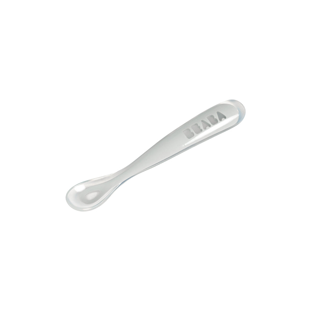 1st Age Silicone Spoon - Grey