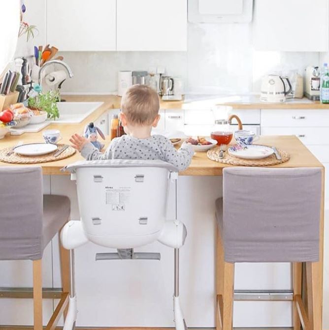 Beaba Up & Down Highchair • Free Delivery • The Stork Nest