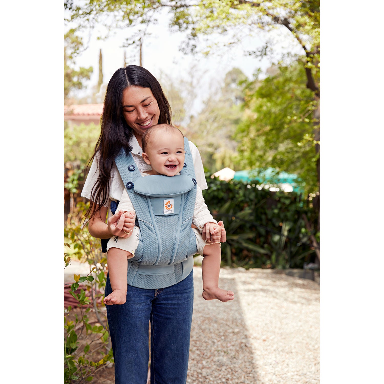 Ergobaby Omni Breeze Baby Carrier Slate Blue Free Delivery