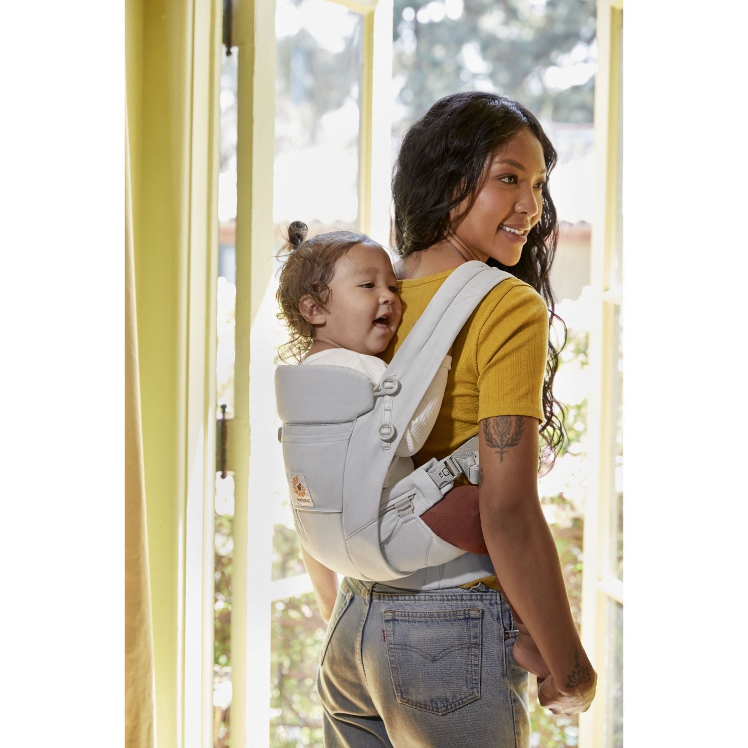Ergobaby Omni Dream Baby Carrier Pearl Grey Free Delivery