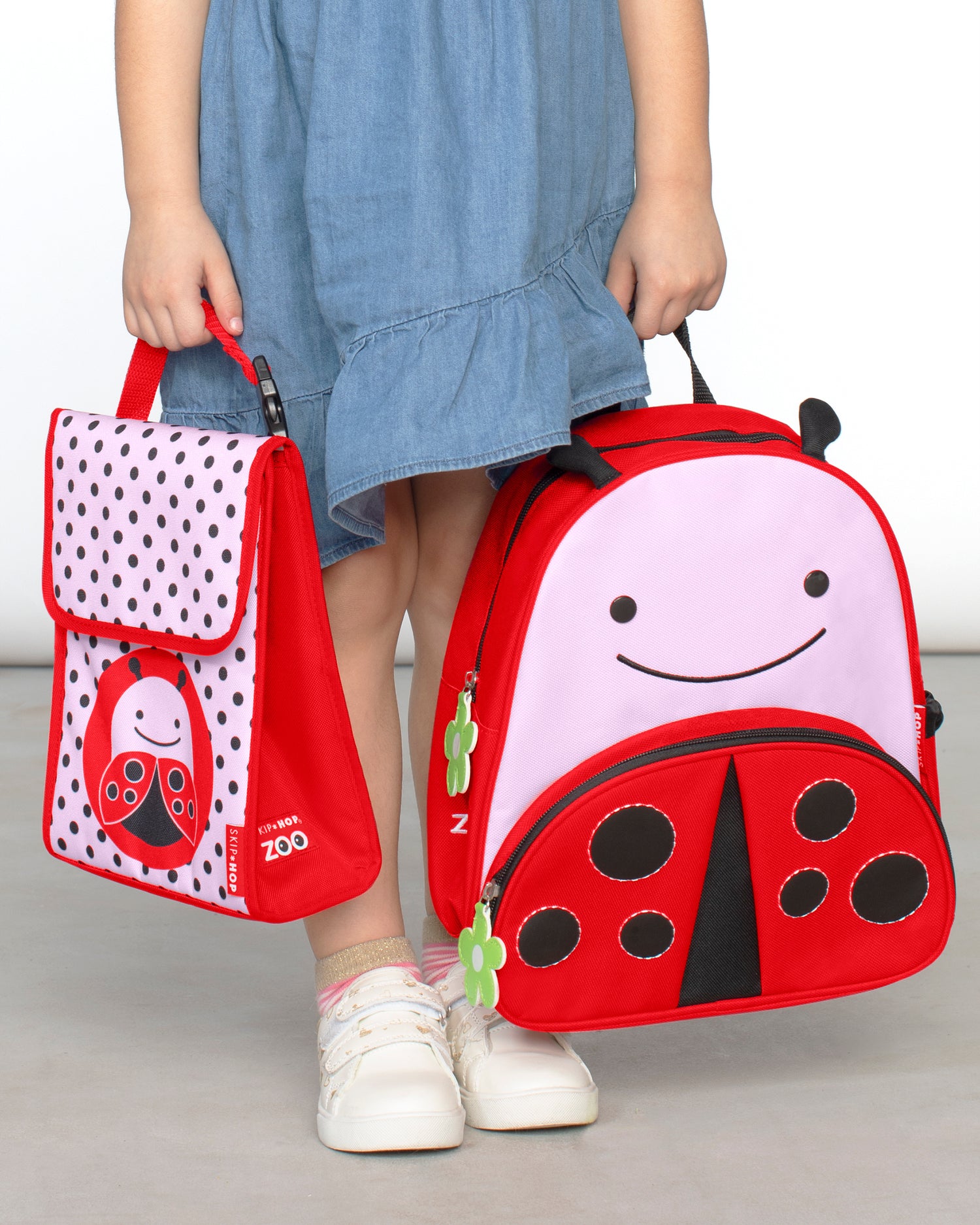 Skip Hop Zoo Lunchie Insulated Lunch Bag, Ladybug 