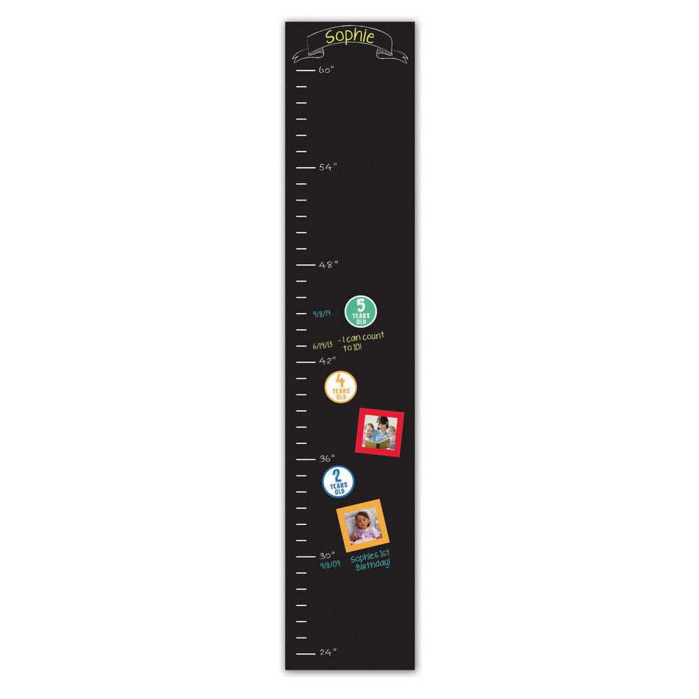 Pearhead - Chalkboard Decal Growth Chart-The Stork Nest