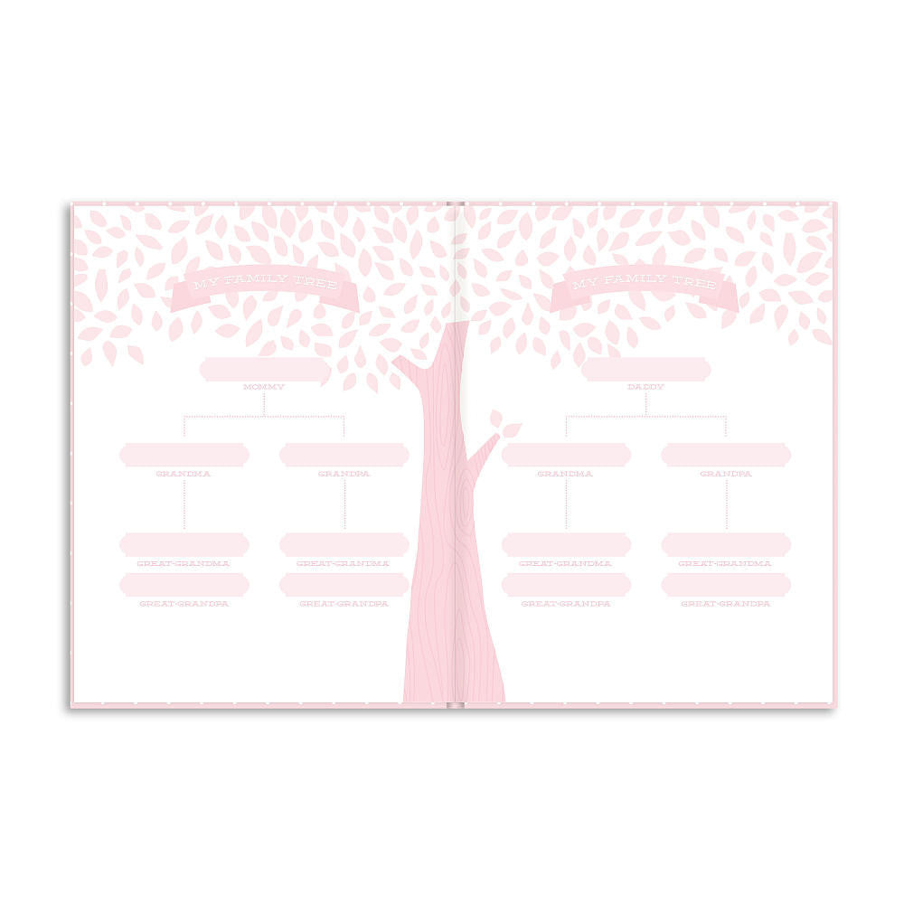 Pearhead - Pink Sweet Welcome Babybook-The Stork Nest