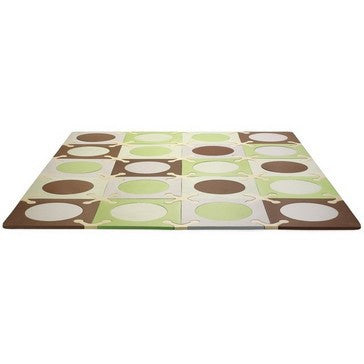 Playspot Foam Floor Tiles - Green/Brown-The Stork Nest