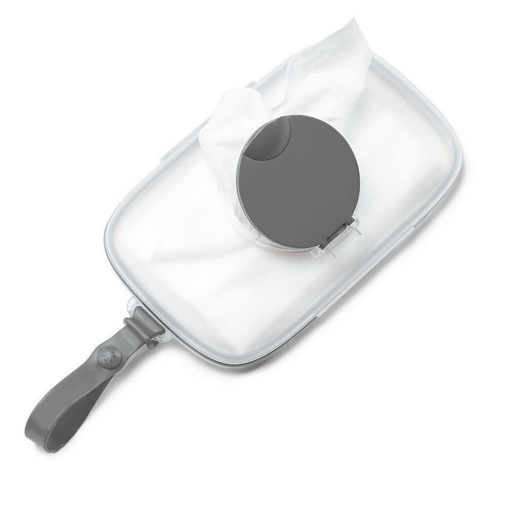 Skip Hop - Grey Grab & Go Perfect Seal Wipes Case-The Stork Nest