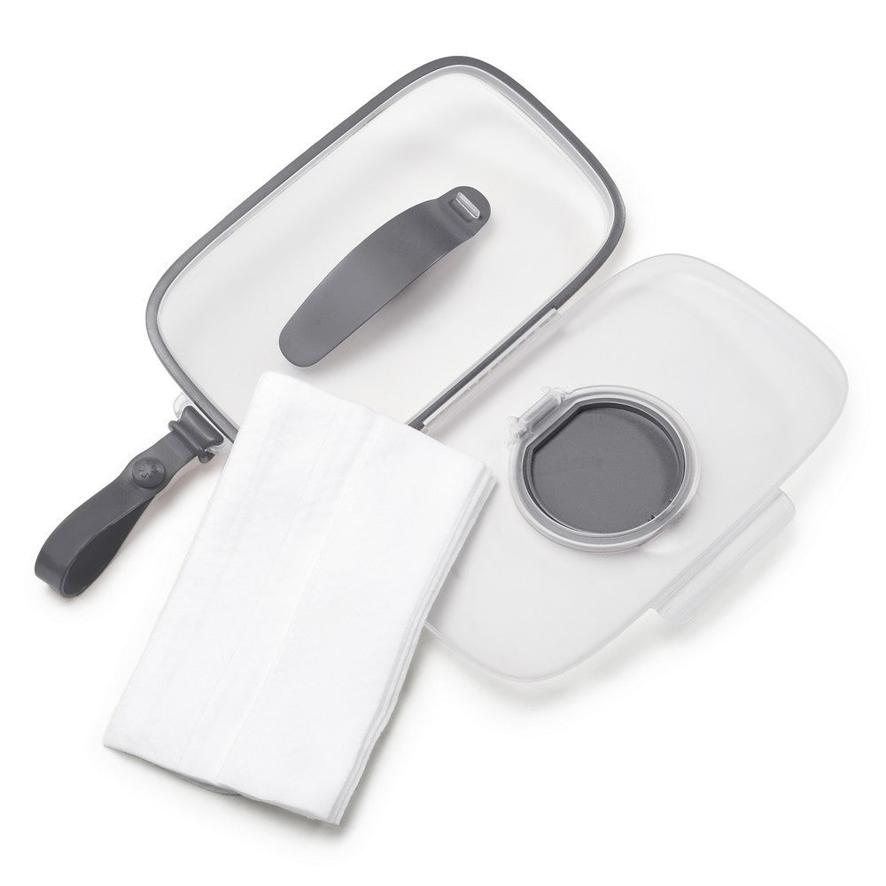 Skip Hop - Grey Grab & Go Perfect Seal Wipes Case-The Stork Nest