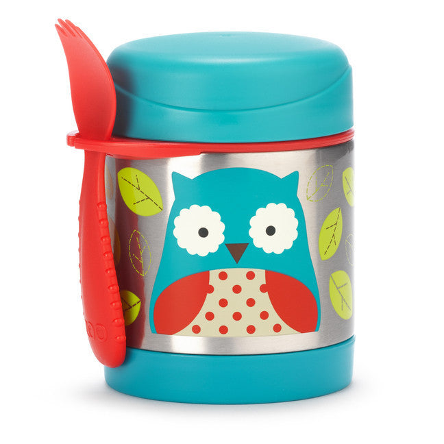 Skip Hop - Owl Zoo Insulated Food Jar-The Stork Nest