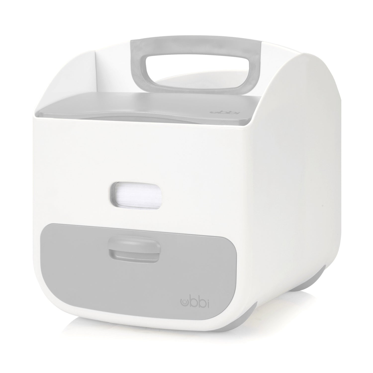 Ubbi - Grey Nappy Caddy-The Stork Nest