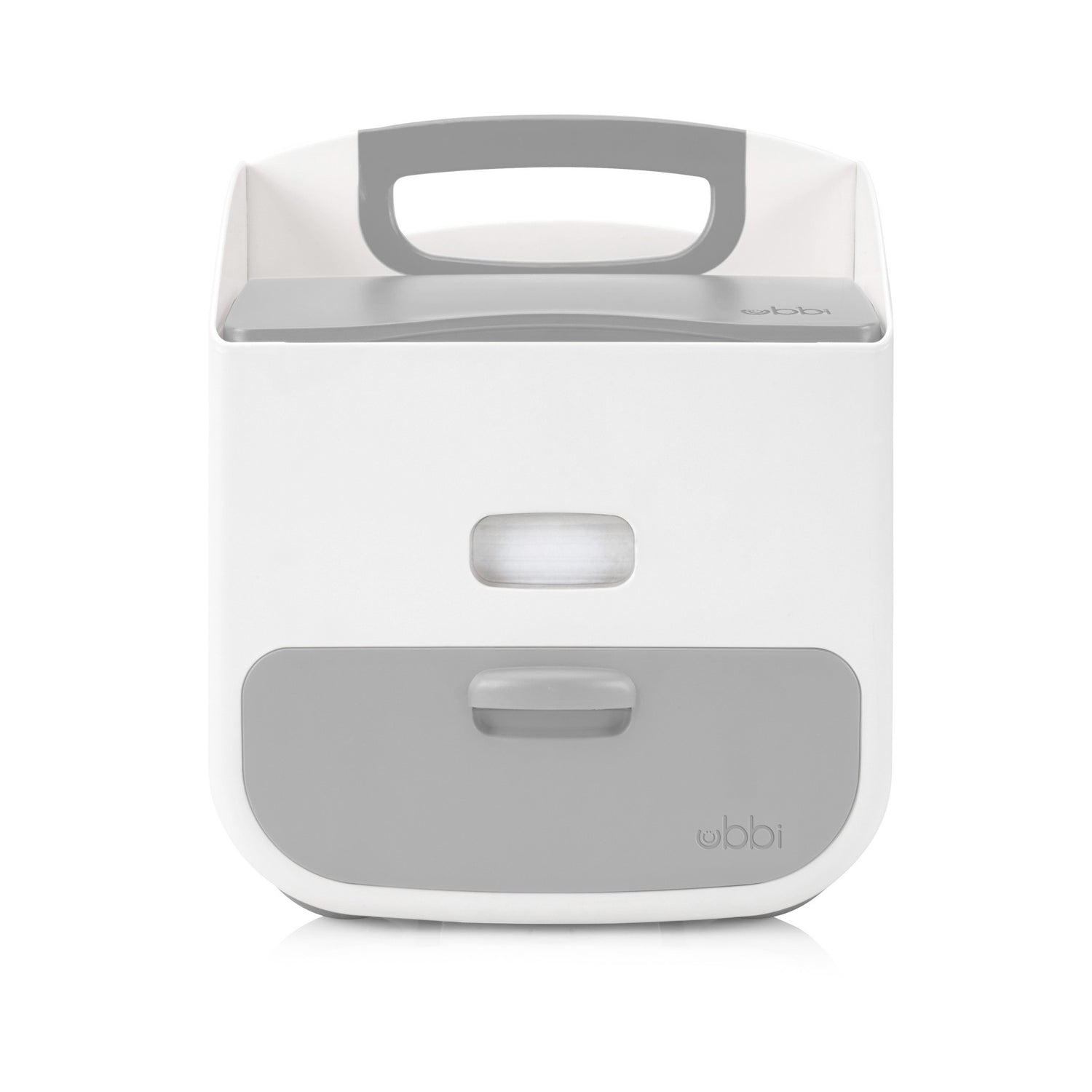 Ubbi - Grey Nappy Caddy-The Stork Nest